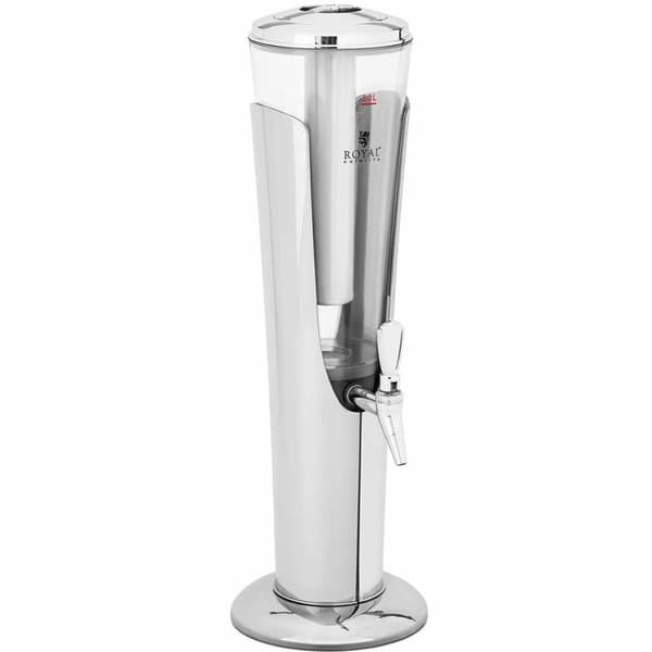 Køledispenser til juice og drikke med LED-belysning, 3 l