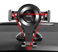 Miniatyrbillede 4 af 8: Gravity biltelefonholder til forruden, instrumentbrættet, Osculum, rød