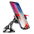 Miniatyrbillede 6 af 8: Gravity biltelefonholder til forruden, instrumentbrættet, Osculum, rød