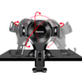 Miniatyrbilde 4 av 8: Osculum gravity biltelefonholder for frontruten eller dashbordet, svart