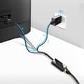 Miniatyrbild 6 av 6: Externt LAN micro USB-nätverkskort 100Mbps för Chromecast 1m svart