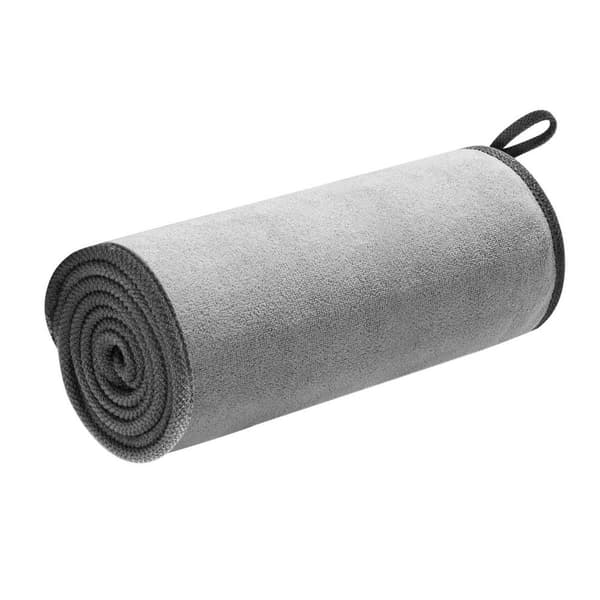 Mikrofiberhandduk för torkning av bil, mikrofiber 40x80cm, grå