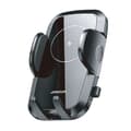 Miniatyrbillede 1 af 7: Biltelefonholder til grill, Qi oplader 15W, sort
