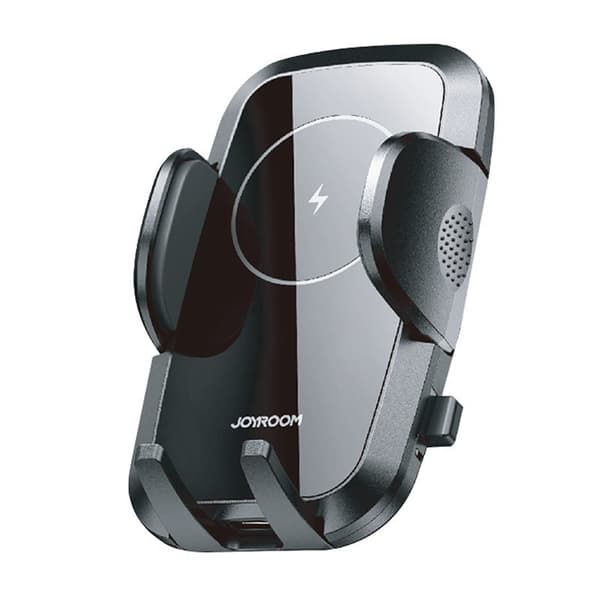 Biltelefonholder til grill, Qi oplader 15W, sort