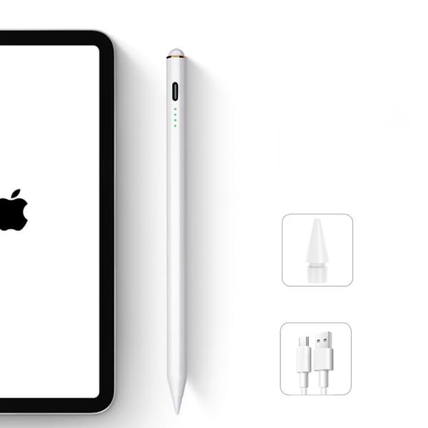 Aktiv stylus til Apple iPad JR-X9 hvid