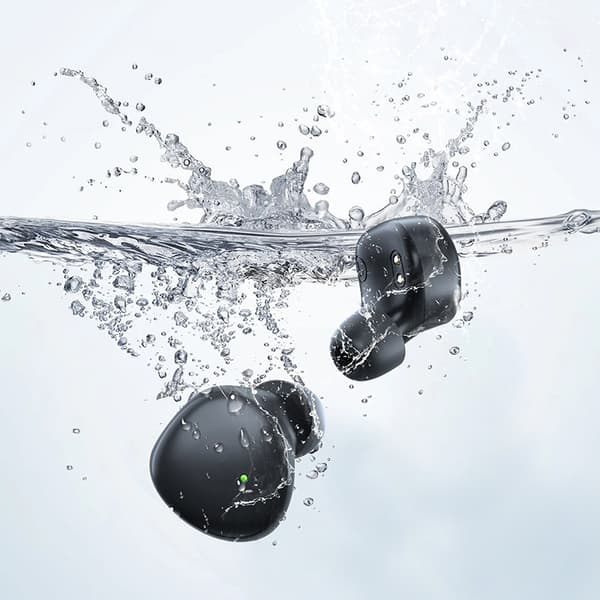 Trådløse TWS Bluetooth 5.1 hodetelefoner 300mAh svart