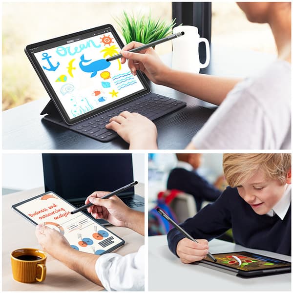 Passiv stylus stylus til smartphone, tablet, sort