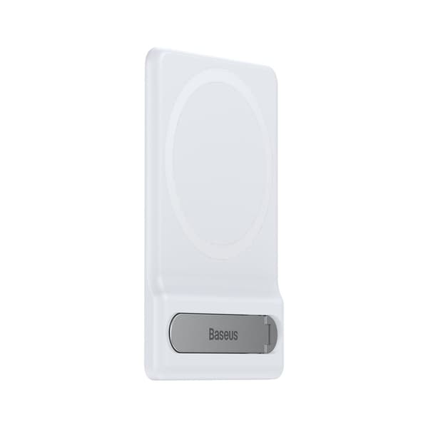 Sammenfoldelig telefonholder med magnetisk holder, hvid