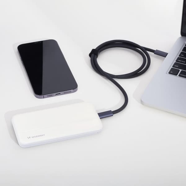 Powerbank Li-Po 10000mAh 2xUSB hvit