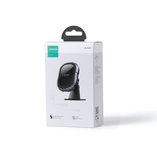 Magnetisk telefonholder for dashbordet, grå