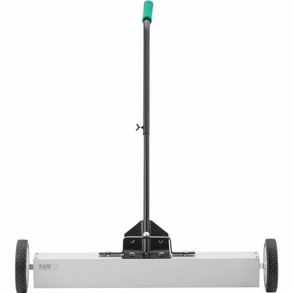 Magnetisk fejekost til opsamling af neglefil på hjul, bredde 75 cm