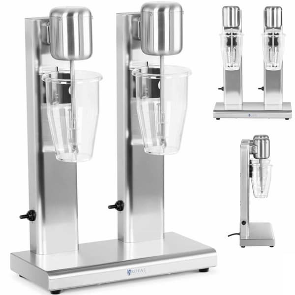 Shaker bar mixer smoothie cocktail shaker dobbelt shake 2 x 1 l 15000 rpm