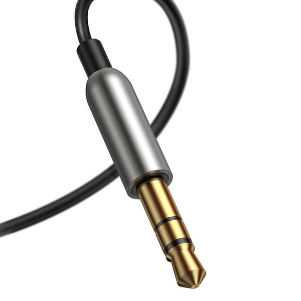BA01 Bluetooth 5.0 lydmottaker lydadapterkabel AUX-kontakt svart