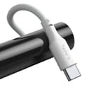 Miniatyrbilde 1 av 6: 2x USB-kabel USB-C hurtiglading Strømlevering Hurtiglading 40 W 5 A 1,5 m hvit