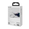 Pikkukuva 4 / 7: Erinomainen 3in1 USB-kaapeli Iphone Lightning USB-C microUSB 3,5 A 1,5 m valkoinen