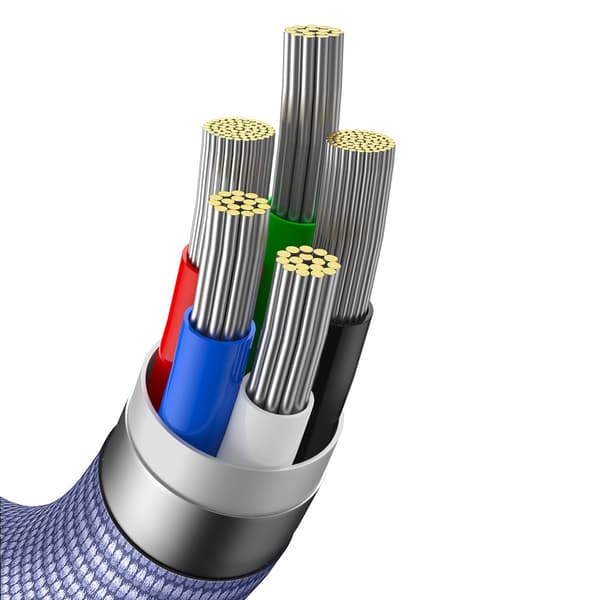 Kabel for hurtiglading og dataoverføring USB-C Iphone Lightning 20W 1,2m lilla