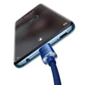 Miniatyrbillede 2 af 8: Kabel til hurtig opladning og dataoverførsel USB-C USB-C 100W 1,2m blå