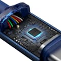 Miniatyrbillede 7 af 8: Kabel til hurtig opladning og dataoverførsel USB-C USB-C 100W 1,2m blå