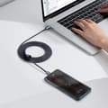 Miniatyrbillede 6 af 6: Kabel til hurtig opladning og dataoverførsel USB-C USB-C 100W 2m sort