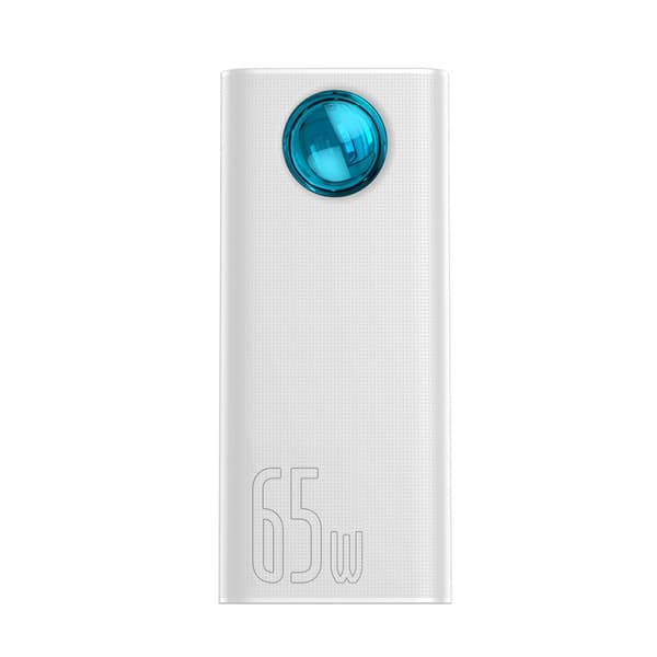 Amblight powerbank 65W 30000mAh Overseas Edition hvit