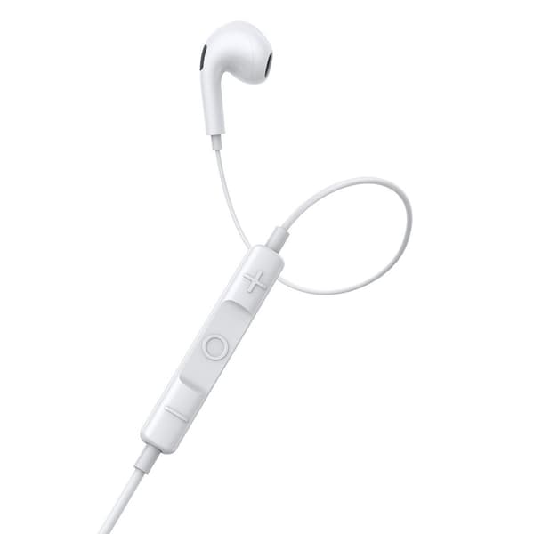 Encok H17 langalliset kuulokkeet 3,5mm minijack valkoinen