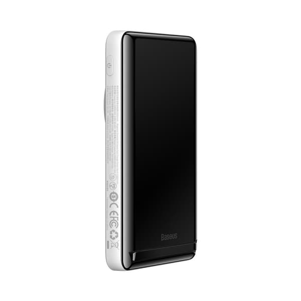 Powerbank med MagSafe trådløs lading 10000mAh 20W USB-C-kabel 0,5m hvit