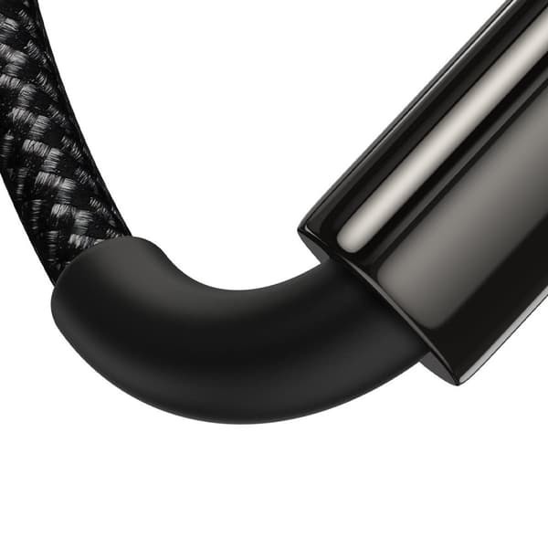 Volfram guldkabel USB-USB-C 480Mb-s 100W 1m svart