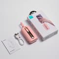 Miniatyrbillede 4 af 6: Powerbank 10000mAh Colorful Series 22,5W med USB-C og iPhone Lightning-kabler pink