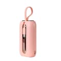 Miniatyrbillede 1 af 6: Powerbank 10000mAh Colorful Series 22,5W med USB-C og iPhone Lightning-kabler pink