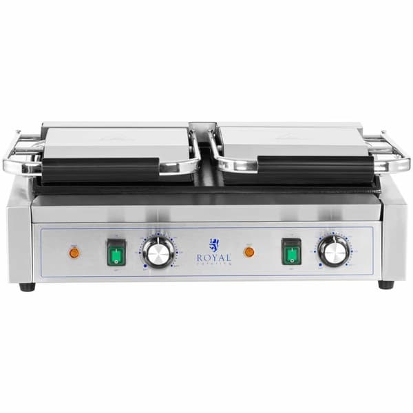 Glatt dobbel elektrisk kontaktgrill 48 x 23 cm 3600 W