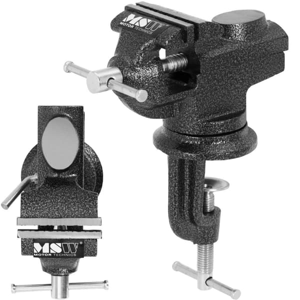 Verksted låsesmed skrustikke, avstand 60 mm, bredde 65 mm