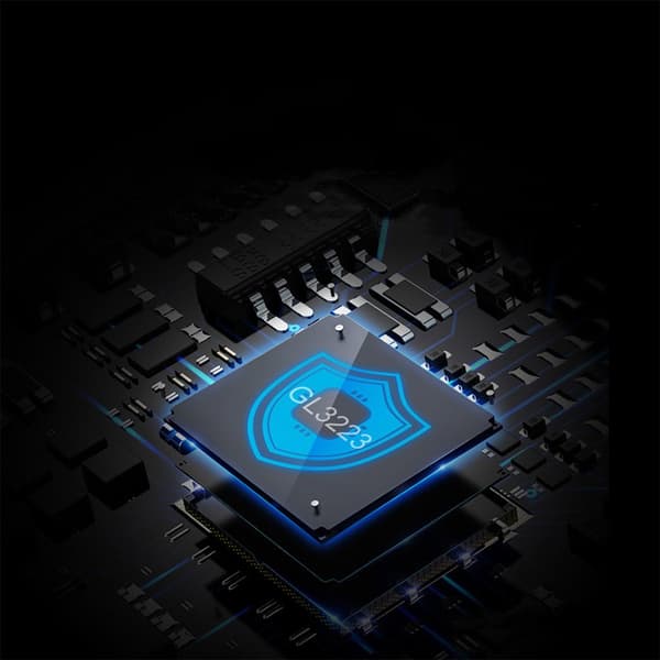 SD / micro SD / CF / MS hukommelseskortlæser, USB 3.0 stik 1m - sort
