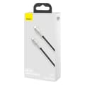 Miniatyrbild 5 av 7: USB-C - USB-C kabel Cafule Metal Data Power Delivery 100W 2m - svart