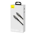 Miniatyrbillede 5 af 7: USB-C - USB-C hurtigopladningskabel 100W 2m - helt sort
