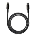 Miniatyrbillede 2 af 7: USB-C - USB-C hurtigopladningskabel 100W 2m - helt sort