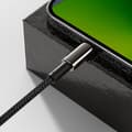 Miniatyrbillede 6 af 7: Kabel til iPhone USB-C - Lynhurtig opladning 20W 1m - helt sort