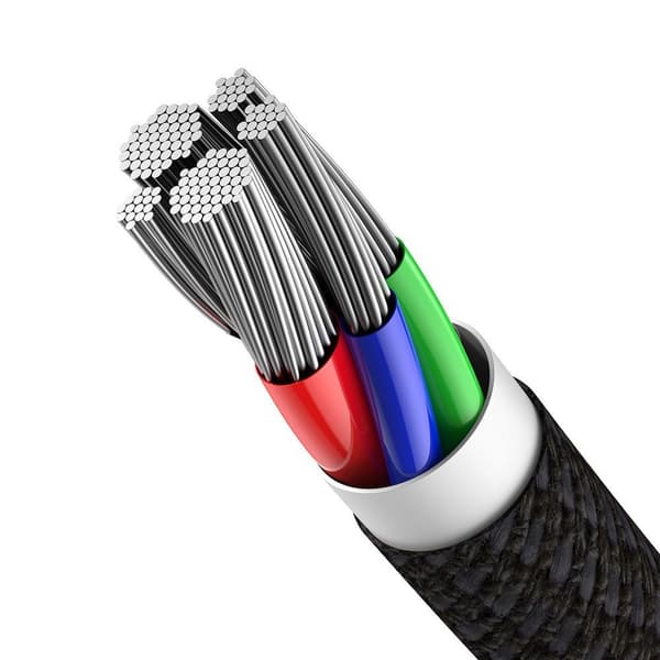 Kabel til iPhone USB-C - Lynhurtig opladning 20W 2m - sort