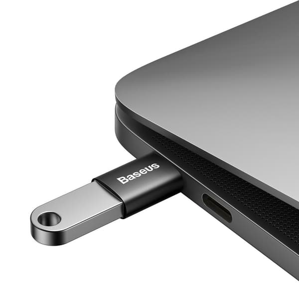 Ingenuity Series USB-C til USB-A 3.2 Gen 1 Adapter - Sort