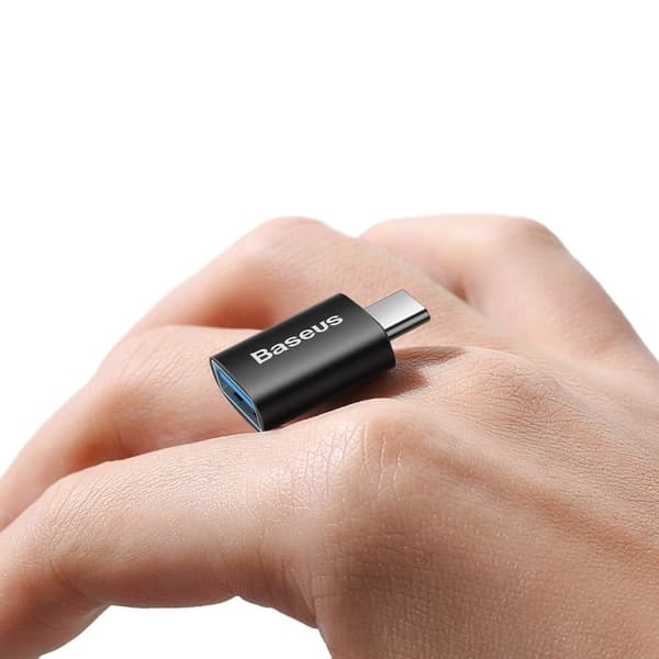 Ingenuity Series USB-C til USB-A 3.2 Gen 1 Adapter - Sort