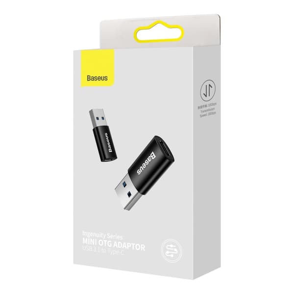 Ingenuity Series USB 3.1 OTG til USB-C Adapter - Sort