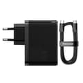 Miniatyrbillede 6 af 6: GaN5 Pro USB-C/USB Hurtig Universal Vægoplader 100W - Sort