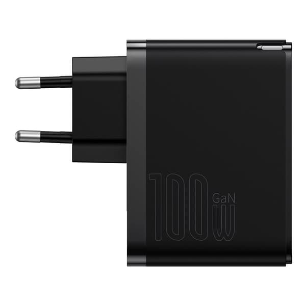 GaN5 Pro USB-C/USB Hurtig Universal Vægoplader 100W - Sort