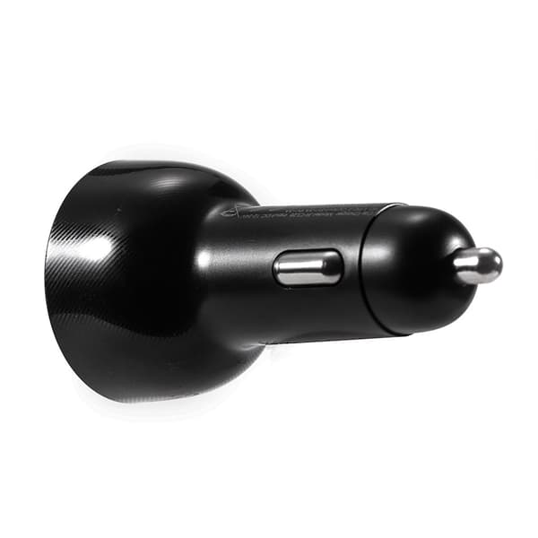Billader for sigarettenner 3 USB-porter og 2x USB-C 70W - svart