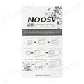 Miniatyrbild 3 av 4: Noosy set med adaptrar för nano micro SIM-kort + vit nyckel