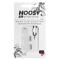 Miniatyrbild 2 av 4: Noosy set med adaptrar för nano micro SIM-kort + vit nyckel