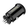 Miniatyrbillede 6 af 9: Mini biloplader til din telefon 2x USB Grain Biloplader, sort