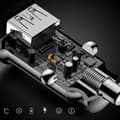 Miniatyrbillede 9 af 9: Mini biloplader til din telefon 2x USB Grain Biloplader, sort