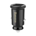 Miniatyrbillede 1 af 9: Mini biloplader til din telefon 2x USB Grain Biloplader, sort