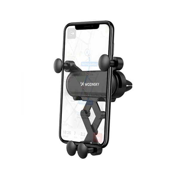 Gravity biltelefonholder til luftventil, sort