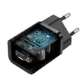 Miniatyrbilde 9 av 9: Super Si QC PD 25W 3A hurtiglader + USB-C kabel 1m sort